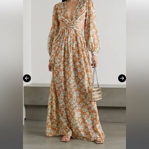 Hannah Artwear Rio Silk Cutout Dress in Size 0